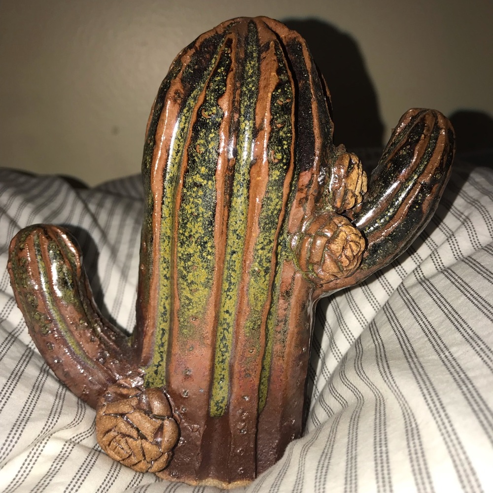 Ceramic Cactus Decoration